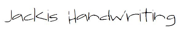 Jackis Handwriting字体