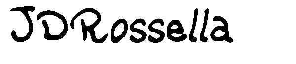 JDRossella字体
