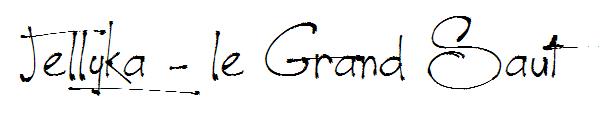 Jellyka - le Grand Saut字体