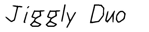 Jiggly Duo字体