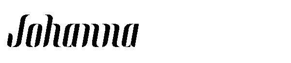Johanna字体