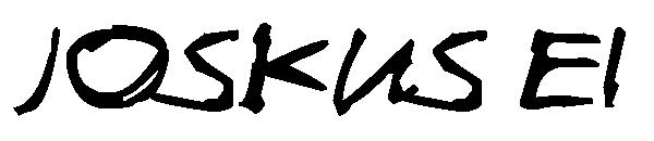 Joskus Ei字体
