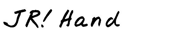 JR! Hand字体