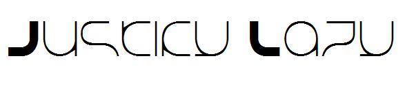 Justify Lazy字体