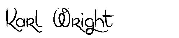 Karl Wright字体
