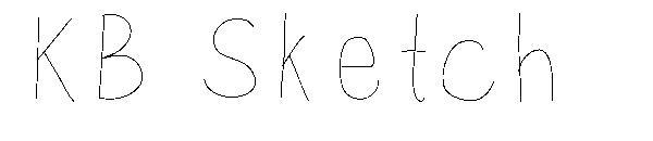 KB Sketch字体