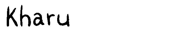 Kharu字体