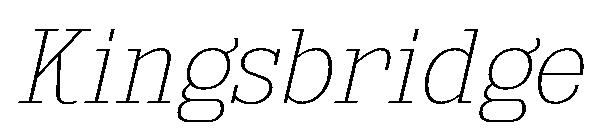 Kingsbridge字体