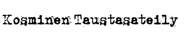 Kosminen Taustasateily字体