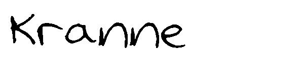Kranne字体