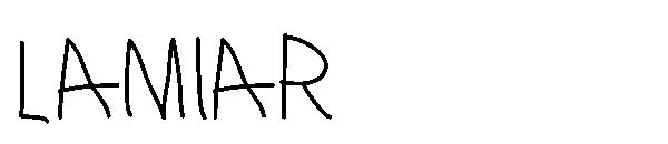 Lamiar字体