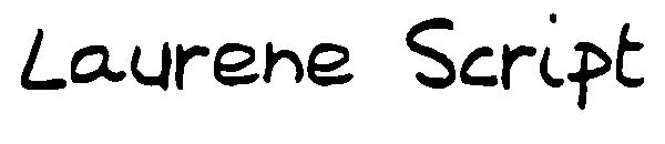 Laurene Script字体