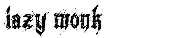 Lazy Monk字体