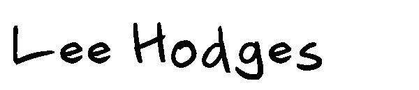 Lee Hodges字体