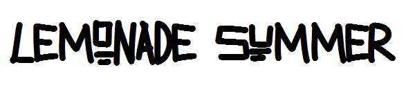 Lemonade Summer字体