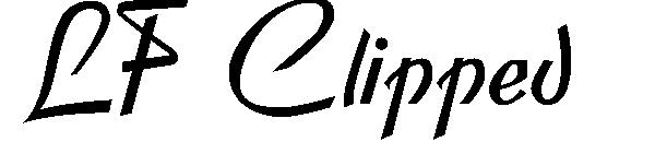 LF Clipped字体