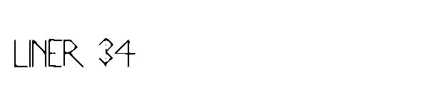 Liner 34字体