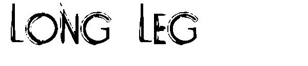 Long Leg字体