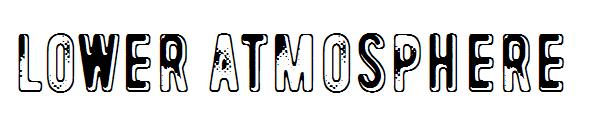 Lower atmosphere字体