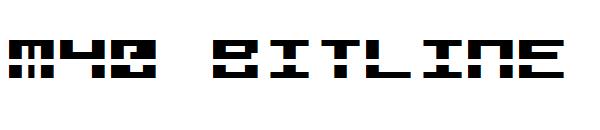 M40 Bitline字体