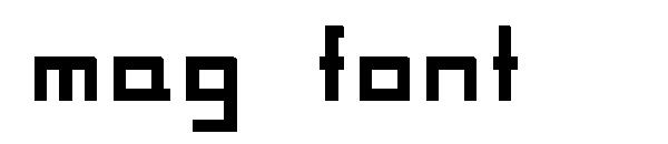 Mag Font字体