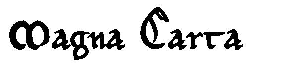 Magna Carta字体