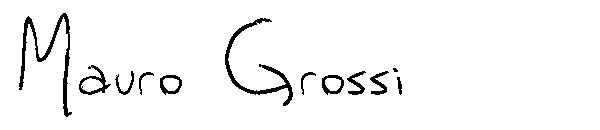 Mauro Grossi字体