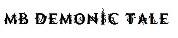 MB Demonic Tale字体