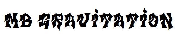 MB Gravitation字体