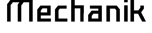 Mechanik字体
