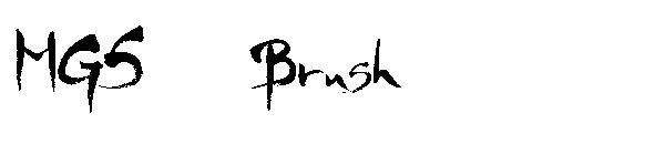 MGS 4 Brush字体