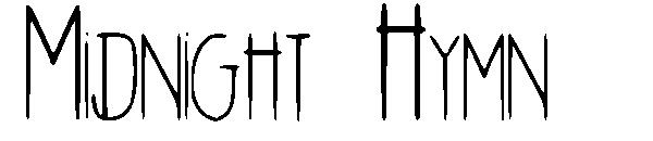 Midnight Hymn字体