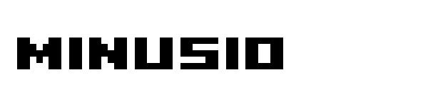 Minusio字体