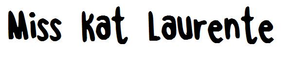 Miss Kat Laurente字体