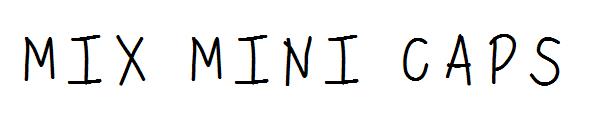 Mix Mini Caps字体