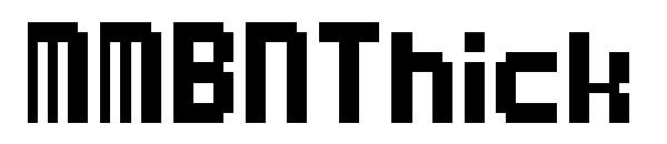 MMBNThick字体