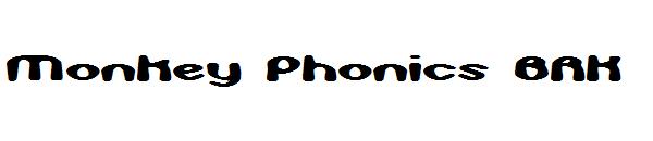 Monkey Phonics BRK字体