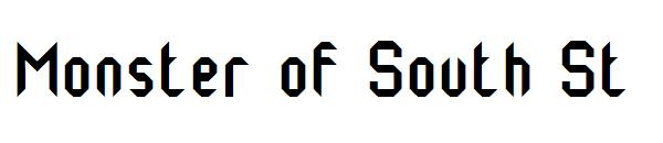 Monster of South St字体