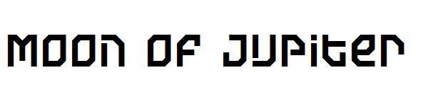Moon of Jupiter字体