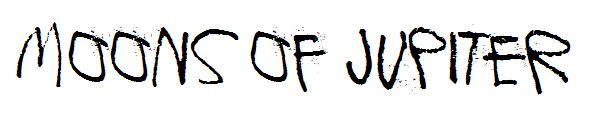 Moons of Jupiter字体