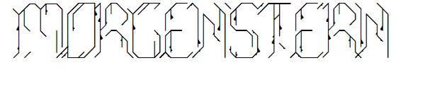 Morgenstern字体