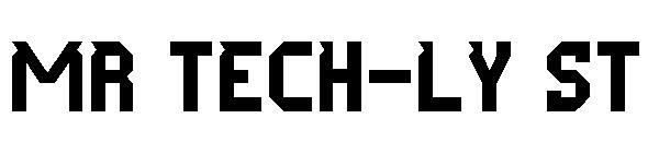 Mr Tech-Ly St字体