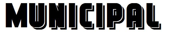 Municipal字体