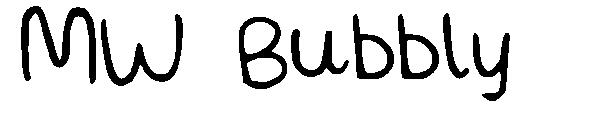 MW Bubbly字体