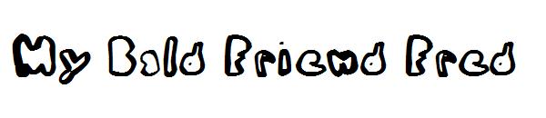 My Bald Friend Fred字体