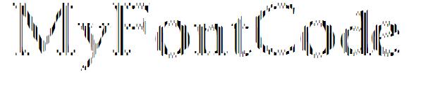 MyFontCode字体