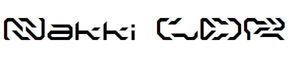 Nakki LDR字体
