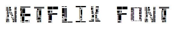Netflix Font字体