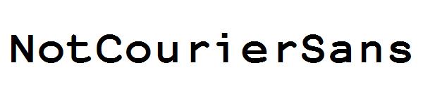 NotCourierSans字体