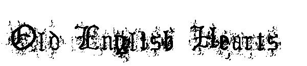 Old English Hearts字体
